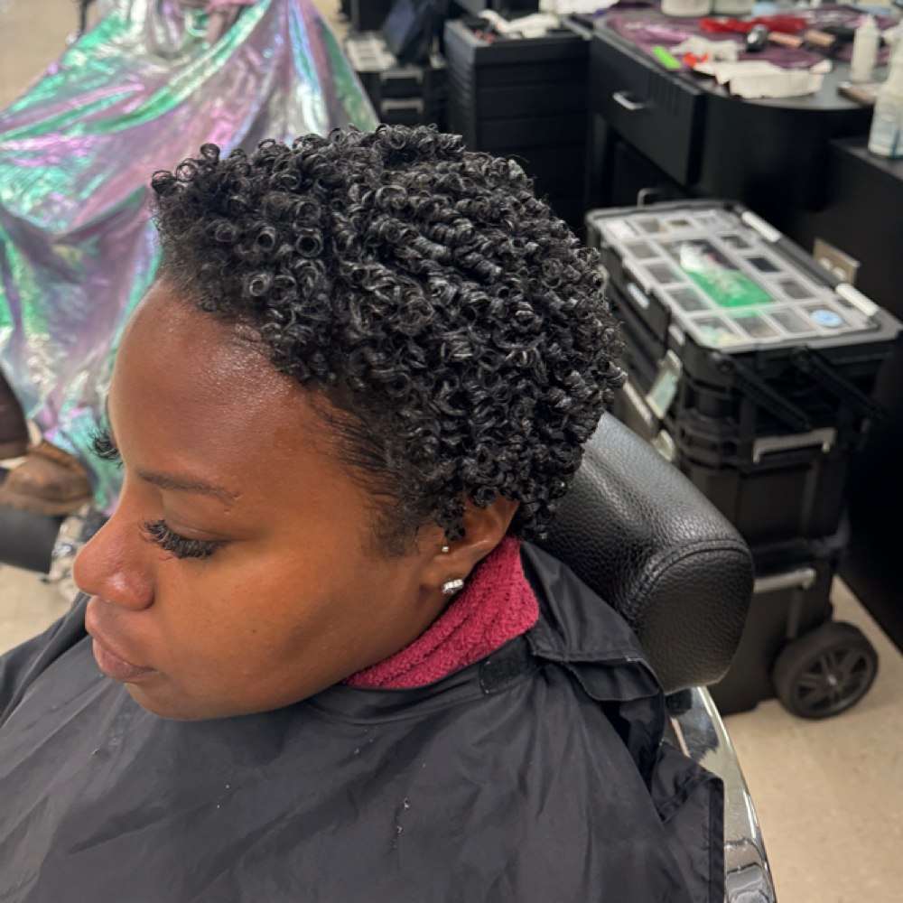 Hair styling from the Form and Fade portfolio