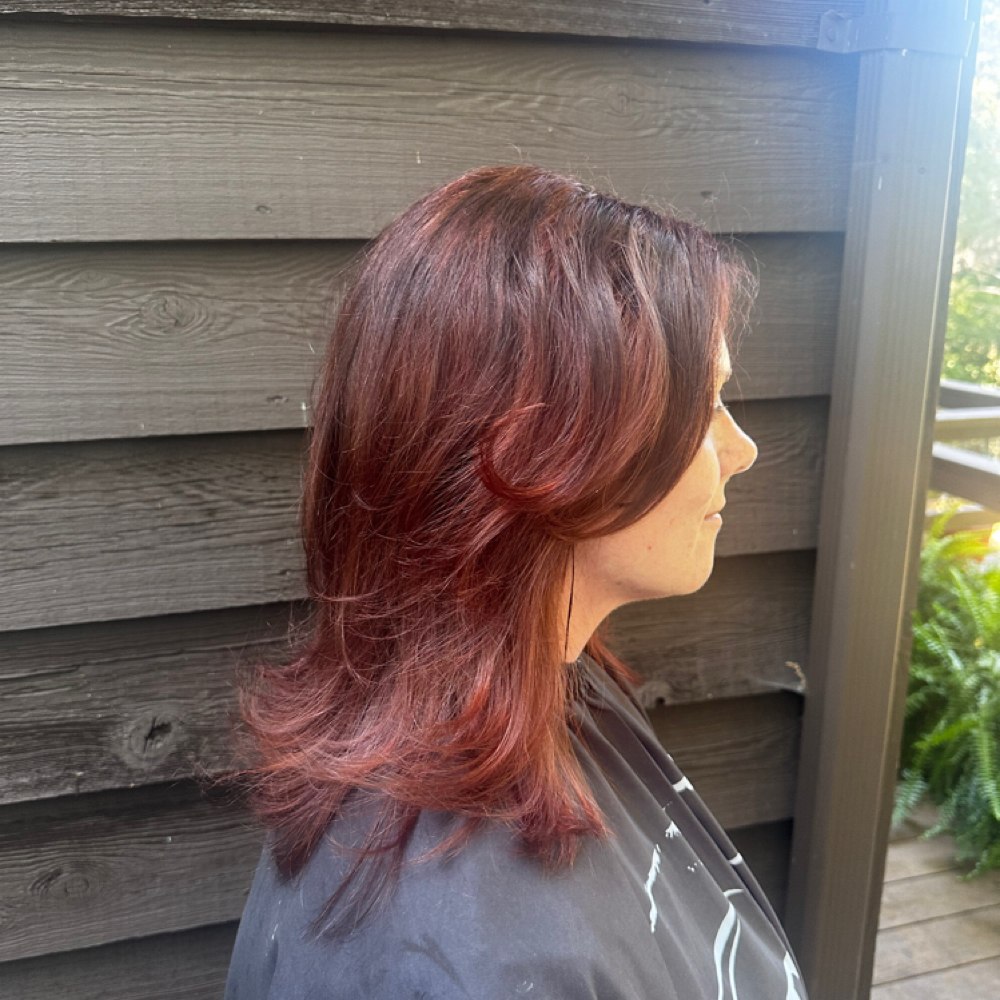 Hair styling from the Form and Fade portfolio