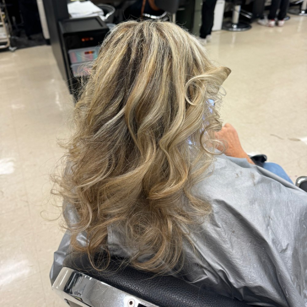 Hair styling from the Form and Fade portfolio